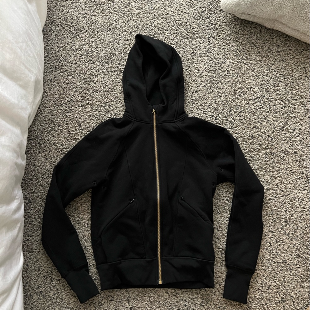 lululemon athletica Black Zip-Up Hoodie